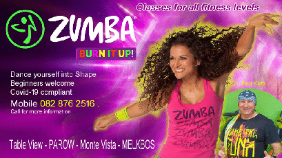 Zumba classes in Melkbosstrand